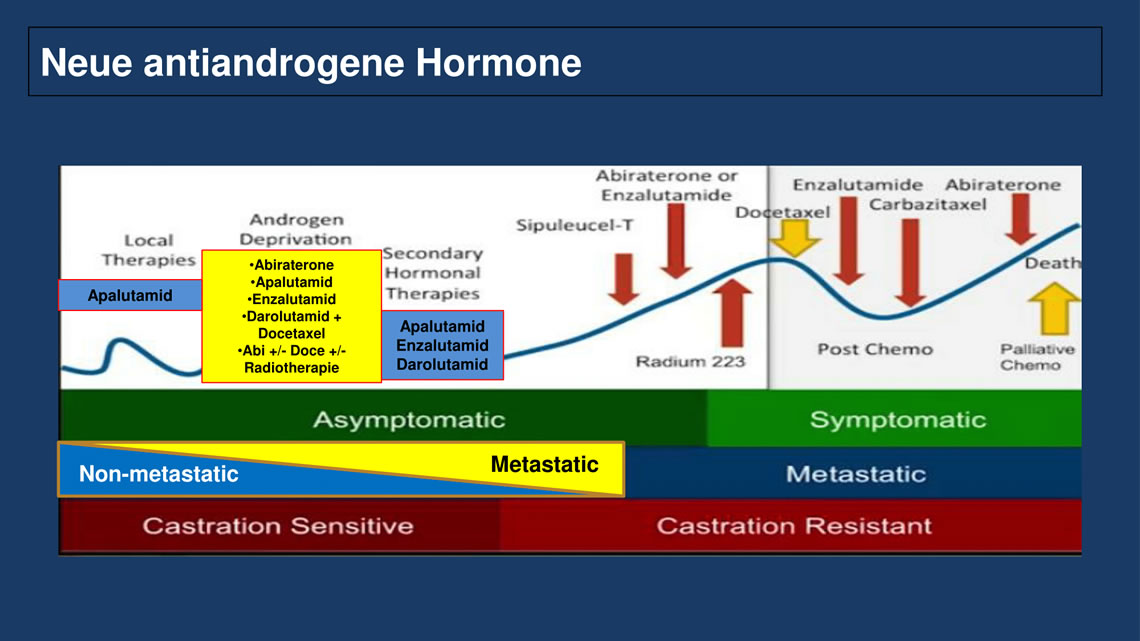 Androgene Hormone Therapieansatz in Studien